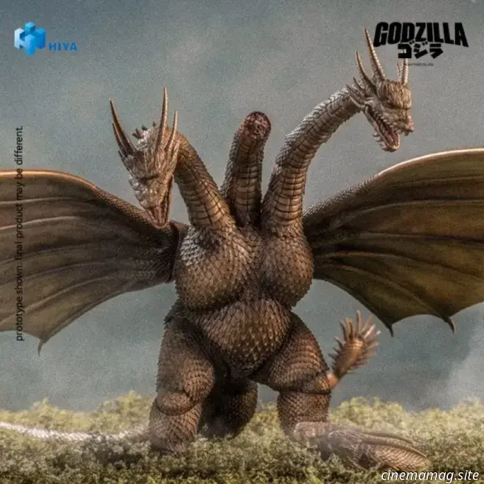 Hiya Toys desata al Rey Ghidorah con una exquisita figura Básica de Godzilla contra el Rey Ghidorah
