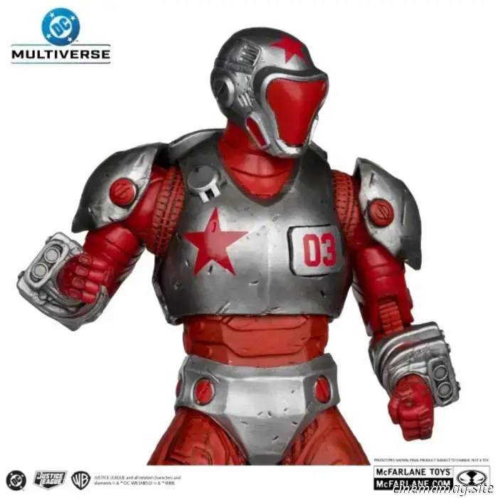 Superman, Wally West, Ice e la Brigata Rocket Red: le figure DC Multiverse svelate da McFarlane