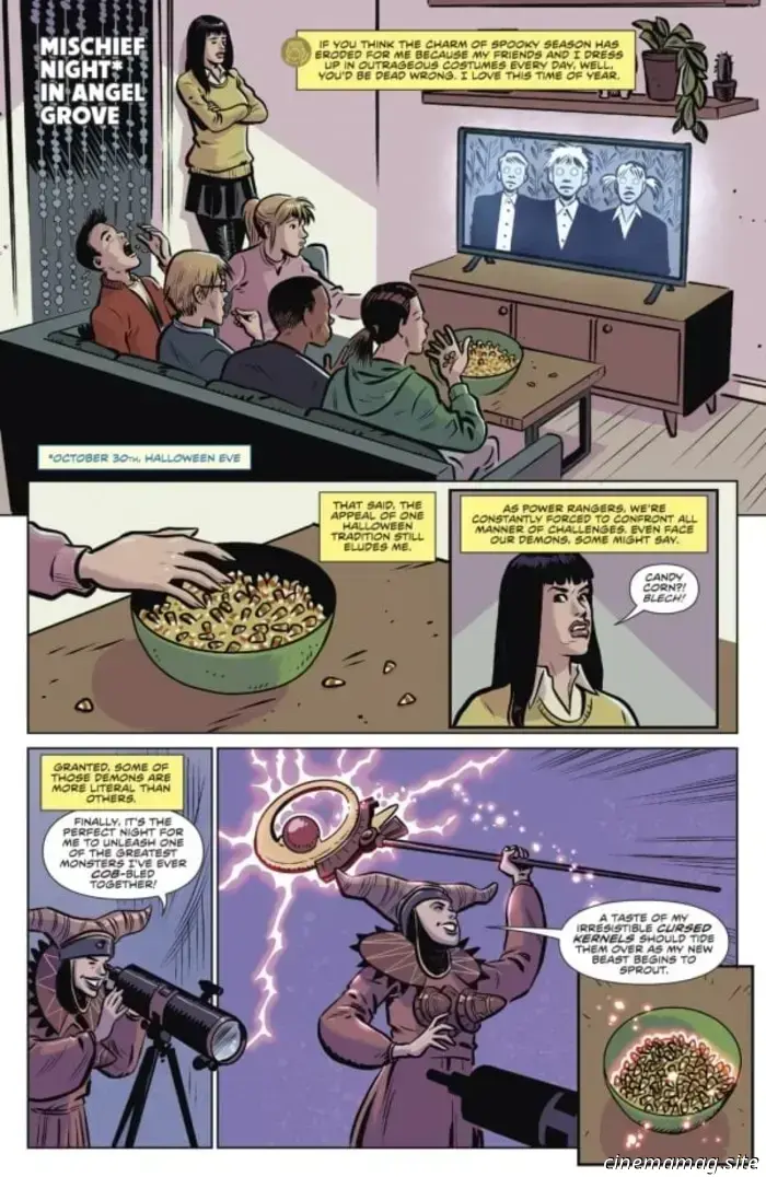 Avance del cómic – Mighty Morphin Power Rangers: Especial de Halloween n.º 1