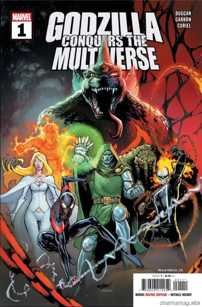 Comic Book Sneak Peek – Godzilla Conquers the Multiverse #1