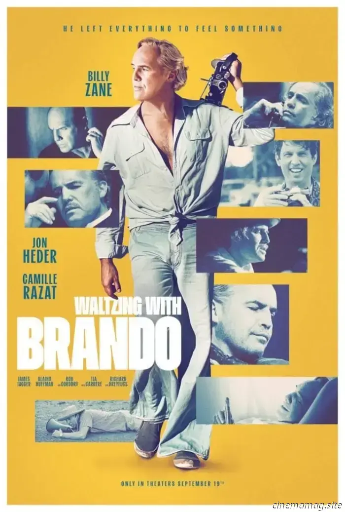 Billy Zane portrays Marlon Brando in the new trailer for Waltzing with Brando.