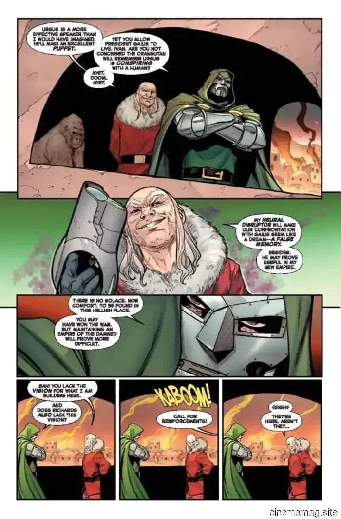 Comic Book Teaser – Planet of the Apes vs. Fantastic Four #4