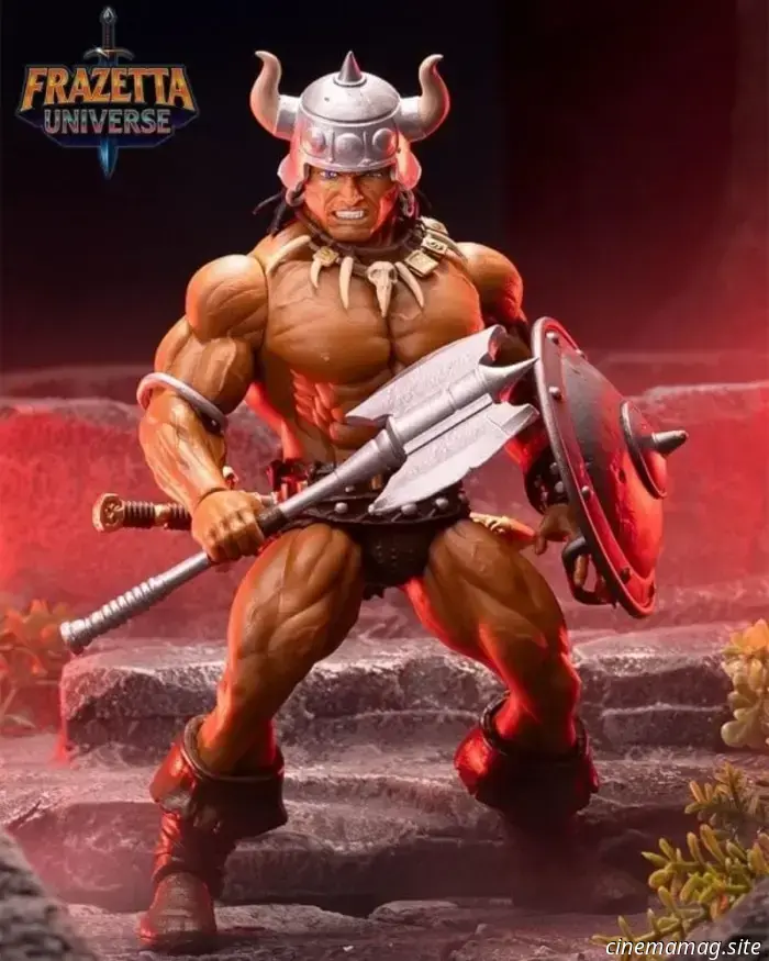 John Carter de Marte, Conan el Bárbaro y Death Dealer lanzan una línea de figuras de acción de estilo retro del Universo Frazetta