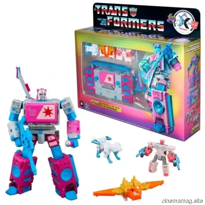 Jem y los Hologramas se encuentran con los Robots disfrazados en el último conjunto de figuras colaborativas de Transformers de Hasbro.