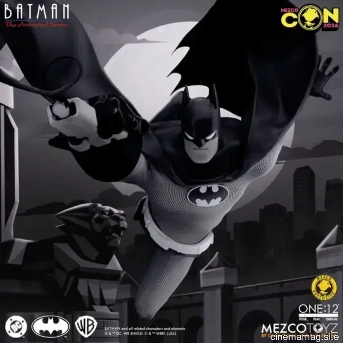 Mezco Toyz has revealed the Batman: The Animated Series Noir Edition One:12 Collective figure.