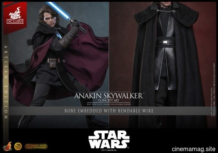 Hot Toys svela la figura in scala sei di Anakin Skywalker (Concept Art) da Star Wars: Episodio III – La vendetta dei Sith