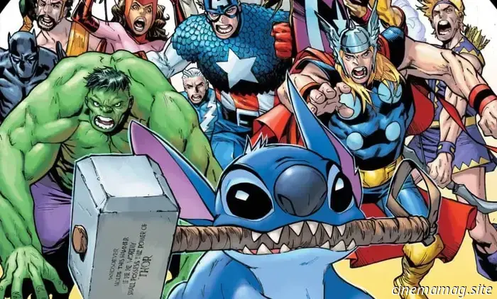 Disney's Stitch invades the Marvel Universe with new variant covers.