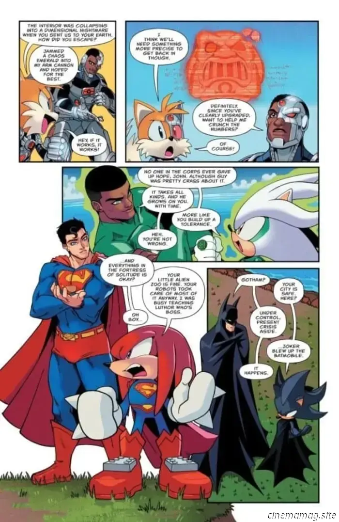 DC x Sonic the Hedgehog #5 - Comic Book Teaser