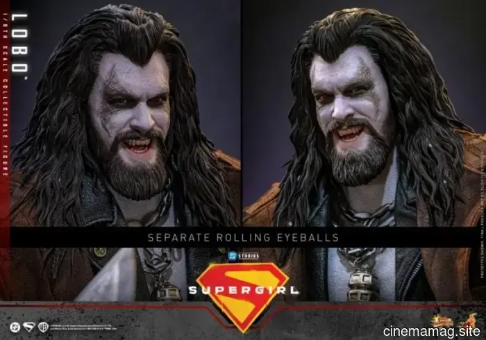 Lobo adds to Hot Toys' Supergirl movie collection with a sixth-scale action figure.