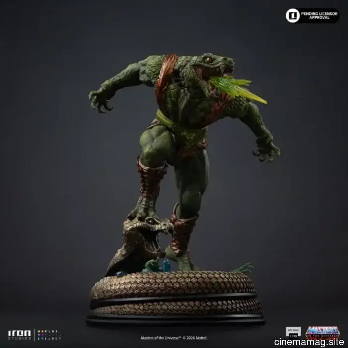 Кобра Хан присоединяется к коллекции Art Scale Masters of the Universe от Iron Studios с новой статуей