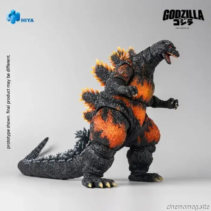 Hiya Toys has released the Exquisite Basic Series figure of Burning Godzilla from Godzilla vs. Destoroyah.