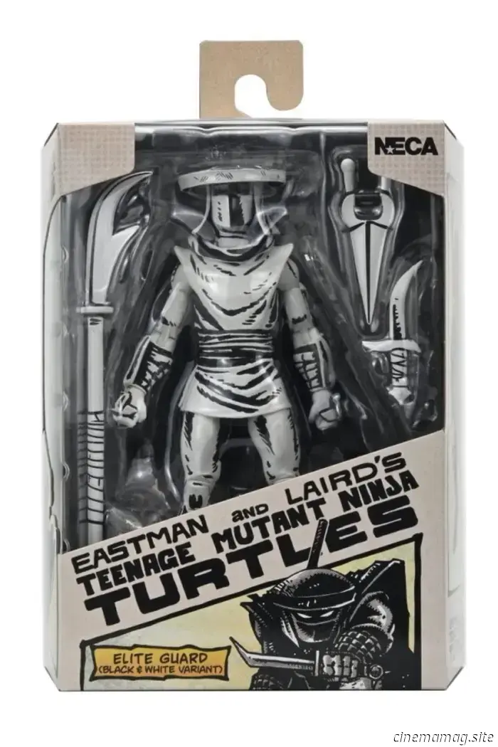 NECA presenta le nuove action figure Teenage Mutant Ninja Turtles Mirage Studios Black & White variant