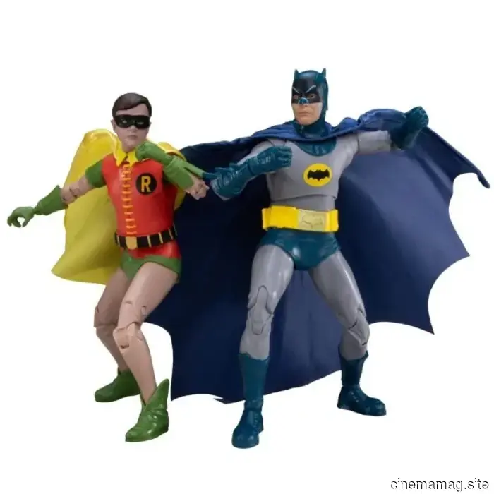 DC Multiverse 1966 Batman y Robin McFarlane Edición de Coleccionista 2-pack revelado