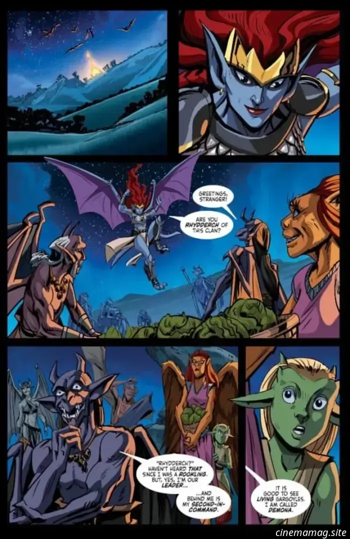 Gárgolas: Demona #1 - Adelanto del cómic