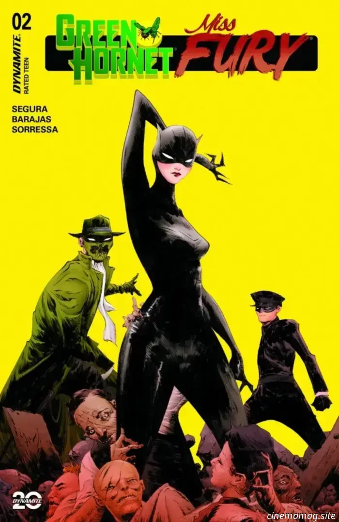 Green Hornet/Miss Fury #2 - Avance de cómic