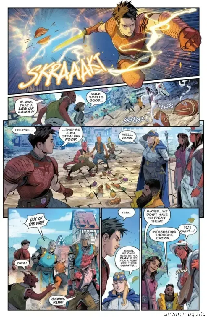 Comic Book Sneak Peek – Dungeons & Dragons: The Fallbacks #1