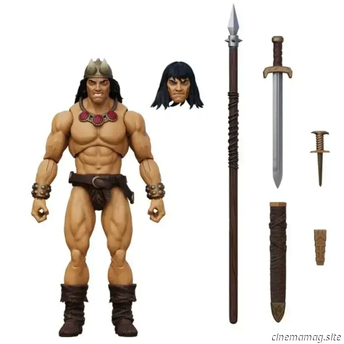 La figura Hero H.A.C.K.S. de Conan el Bárbaro presentada por Boss Fight Studio