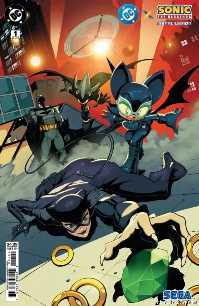 Comic Book Preview – DC x Sonic the Hedgehog: The Metal Legion #1