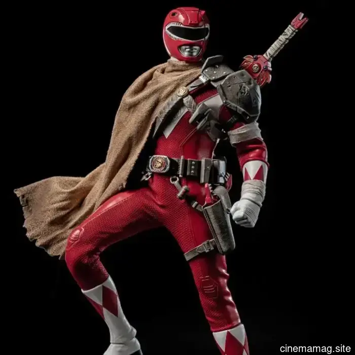 Threezero presenta la figura de sexta escala del Power Ranger Rojo de Mighty Morphin Power Rangers: The Return.
