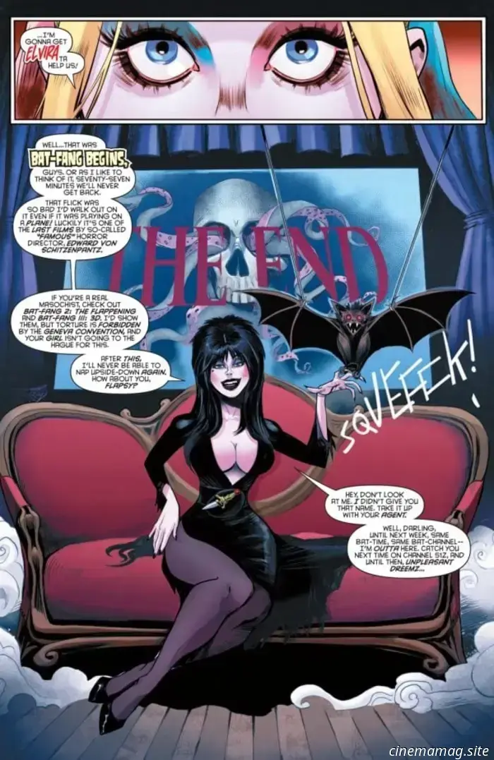 Scopri in anteprima Harley Quinn X Elvira #1