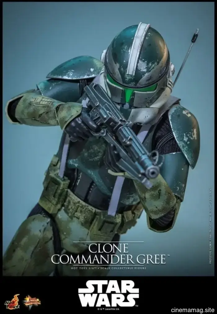 Il Clone Commander Gree si unisce alla collezione in scala sesta di Star Wars di Hot Toys.