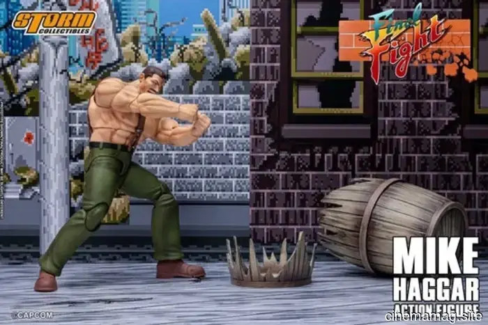 Storm Collectibles reveals action figures of Cody Travers and Mike Haggar from Final Fight.
