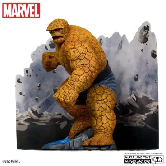 McFarlane Toys has revealed new Marvel collectibles featuring Spider-Man, Black Panther, The Thing, and Beast.
