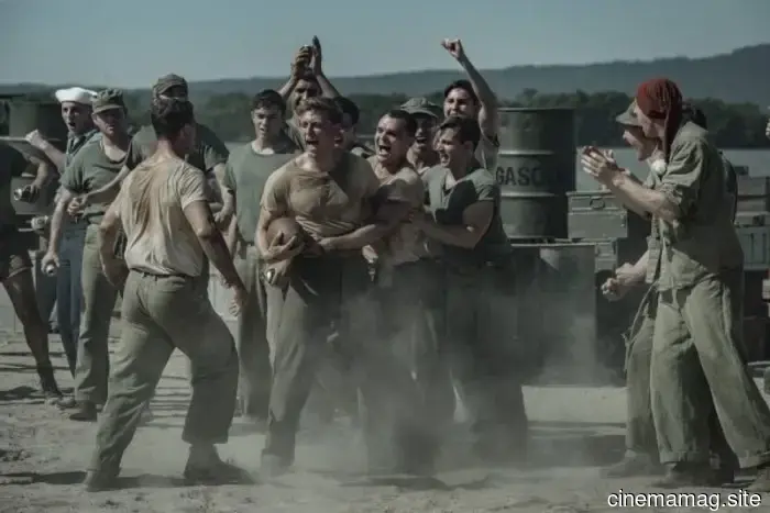 Netflix reveals first look photos from the World War II drama The Mosquito Bowl.