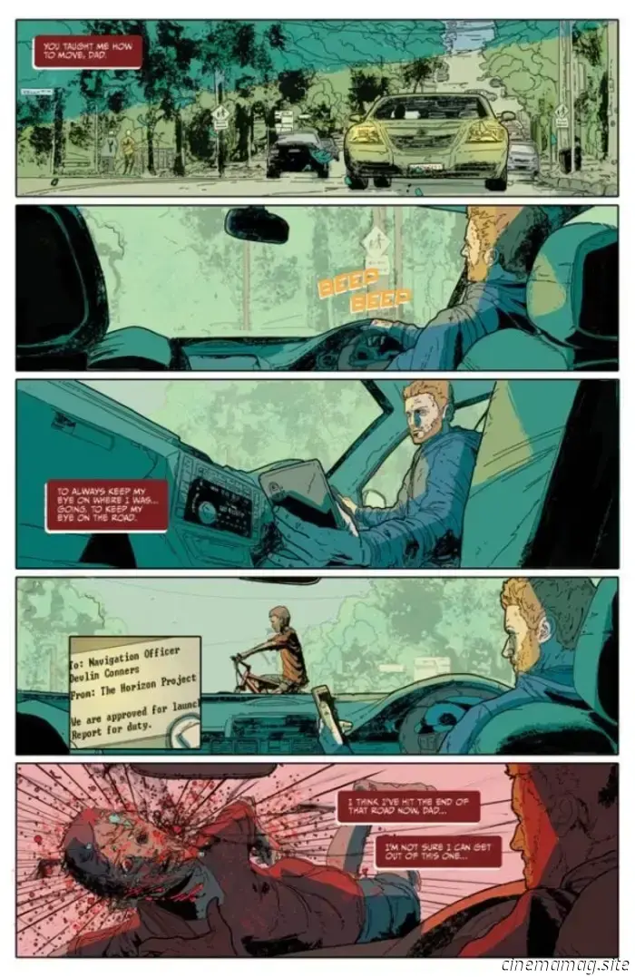 Anteprima del fumetto – Orizzonte degli Eventi: Discesa Oscura n. 2