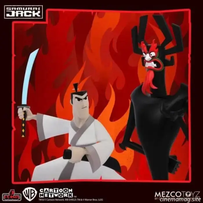 Samurai Jack is now part of Mezco Toyz's 5 Points collection with a premium action figure set.