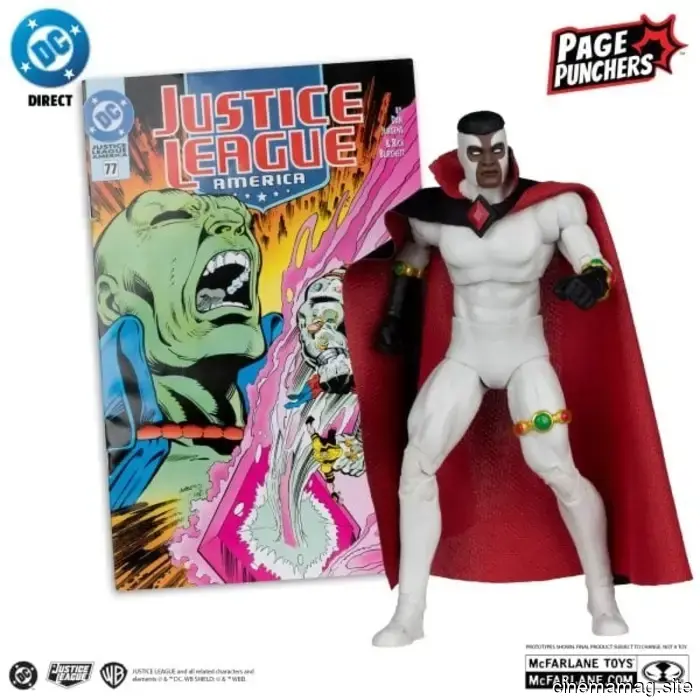 McFarlane Toys unveils new DC Page Punchers featuring Robin, Martian Manhunter, Bloodwynd, and Miss Martian.