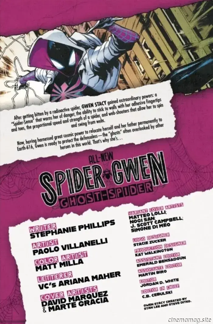 La nueva Spider-Gwen: Ghost-Spider #1 - Vista previa del cómic