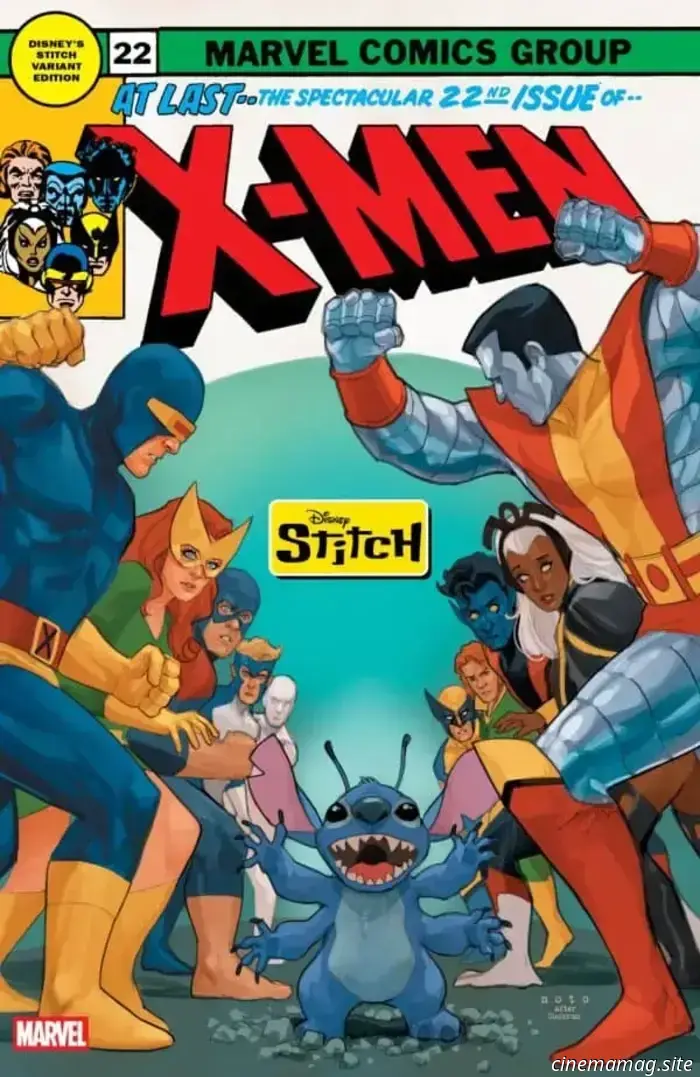 Stitch de Disney irrumpe en el Universo Marvel en nuevas portadas variantes