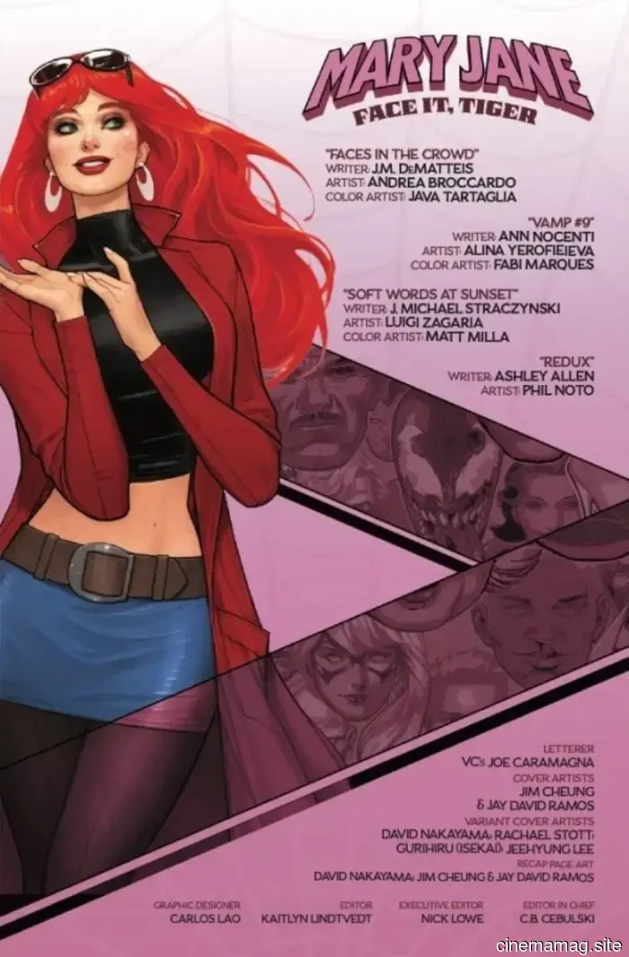 Comic Book Sneak Peek – Mary Jane: Face It, Tiger #1