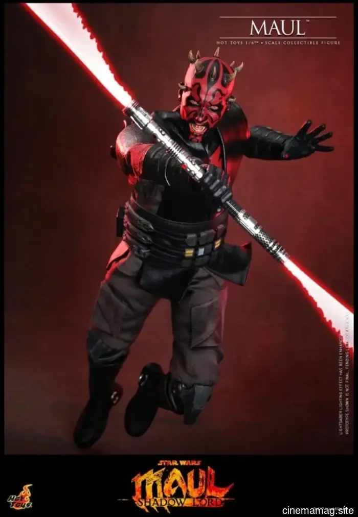 Hot Toys has revealed a sixth scale figure of Maul from Star Wars: Maul – Shadow Lord.