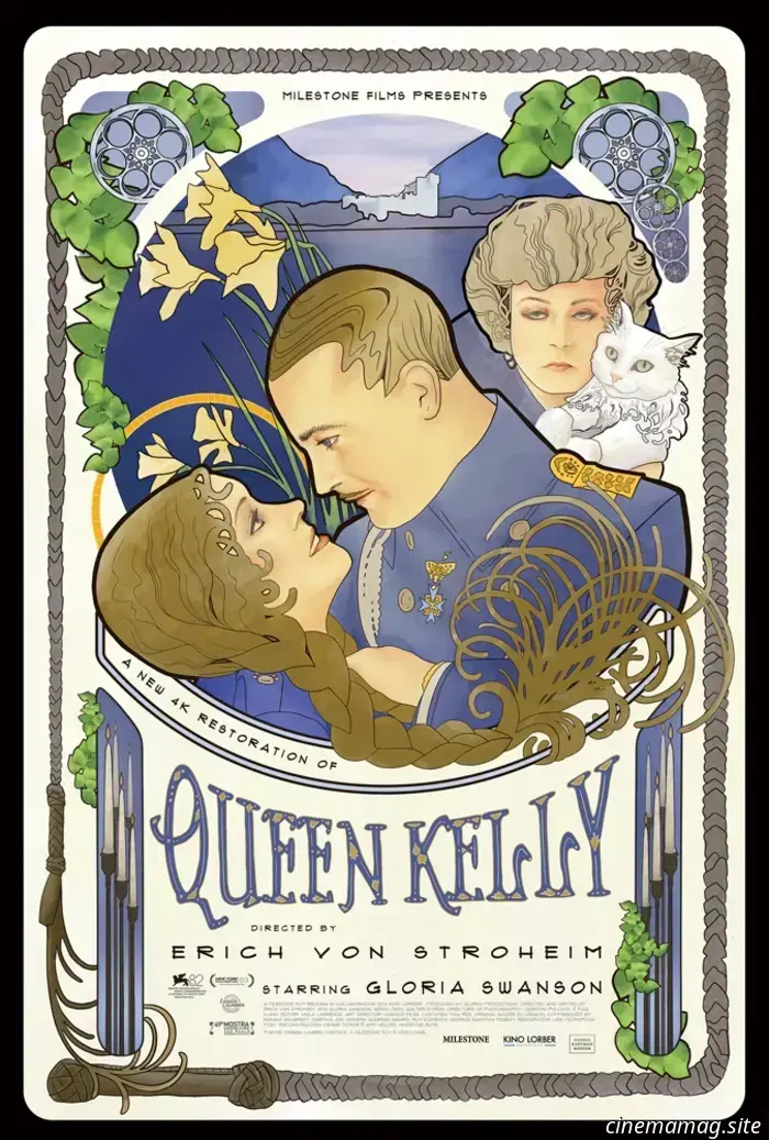 Un importante restauro arriva nel trailer esclusivo di Queen Kelly di Erich von Stroheim.