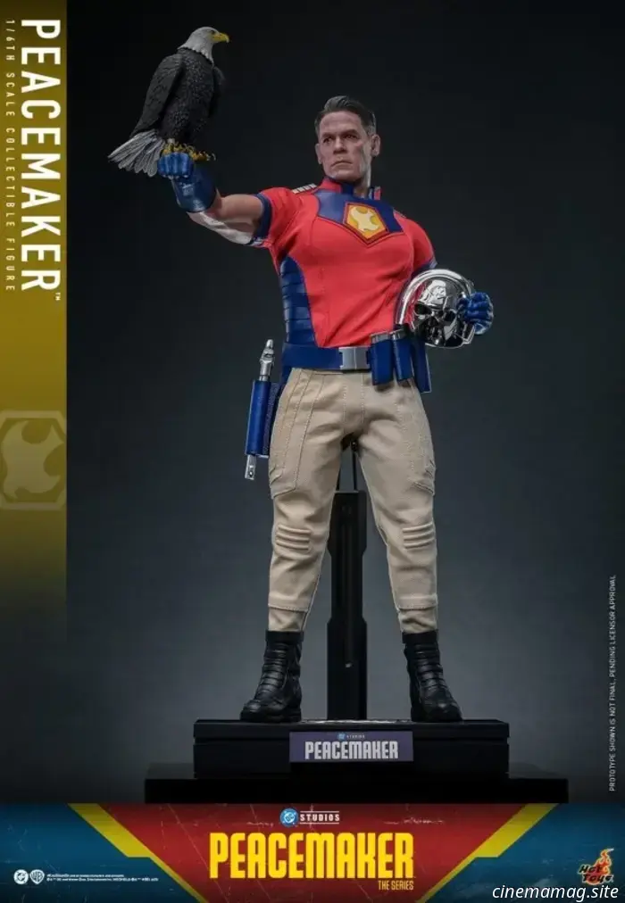 El Peacemaker de John Cena recibe una nueva figura de Hot Toys para la segunda temporada.