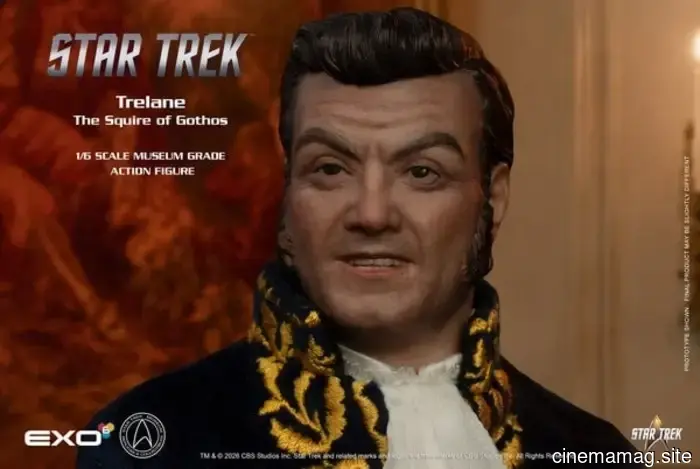 Trelane si unisce alla collezione di action figure in scala sei di Star Trek di EXO-6