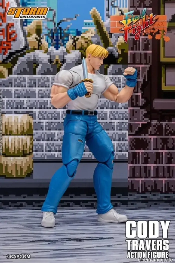 Storm Collectibles reveals action figures of Cody Travers and Mike Haggar from Final Fight.