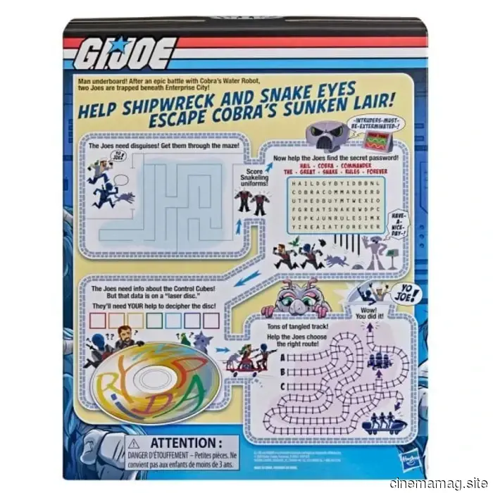 G.I. Joe Classified Series Fatal Fluffies y Shipwreck vs. Cadete Deming figuras exclusivas de Comic-Con reveladas por Hasbro