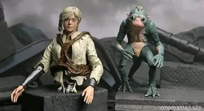 NECA reveals the Ultimate action figure 2-pack featuring Predator: Badlands Thia and Bud.