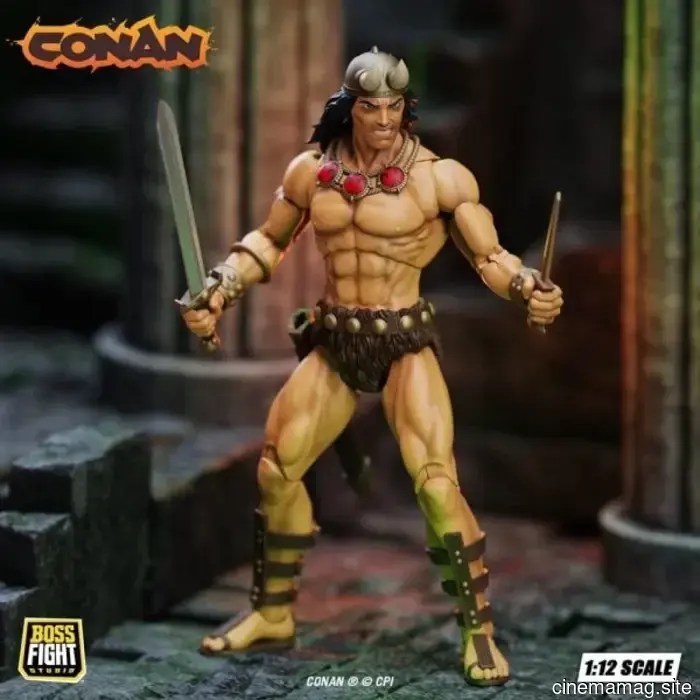 Эпические H.A.C.K.S. Фигурки в действии Young Conan и Yag-Kosha в упаковке из 2 штук, выпущенные Boss Fight Studio