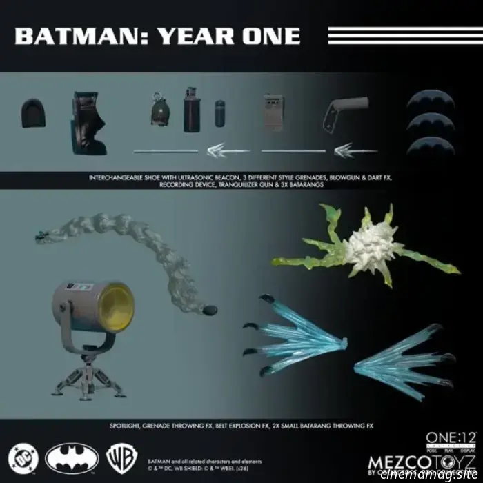 Mezco Toyz svela la nuova figura in scala 1:6 di Batman: Year One