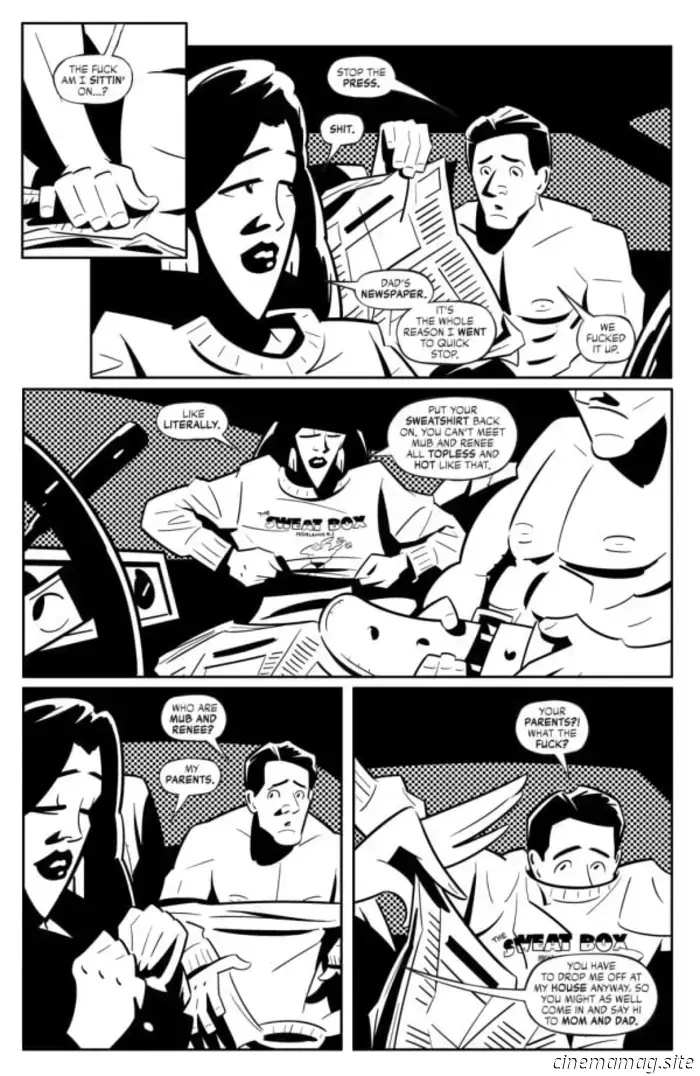 Превью комикса — «Быстрые остановки», том 3 №4