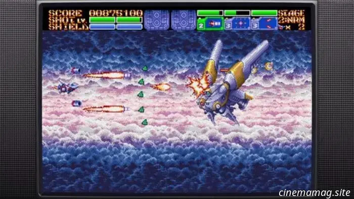 The new 16-bit shoot 'em up, Earthion, is set to be released on PC, consoles, and the Sega Mega Drive/Genesis.