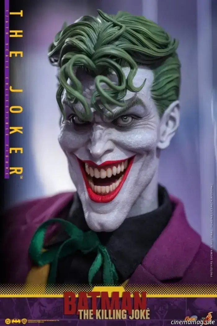 La figura del Joker in scala 1/6 da Batman: The Killing Joke svelata da Hot Toys