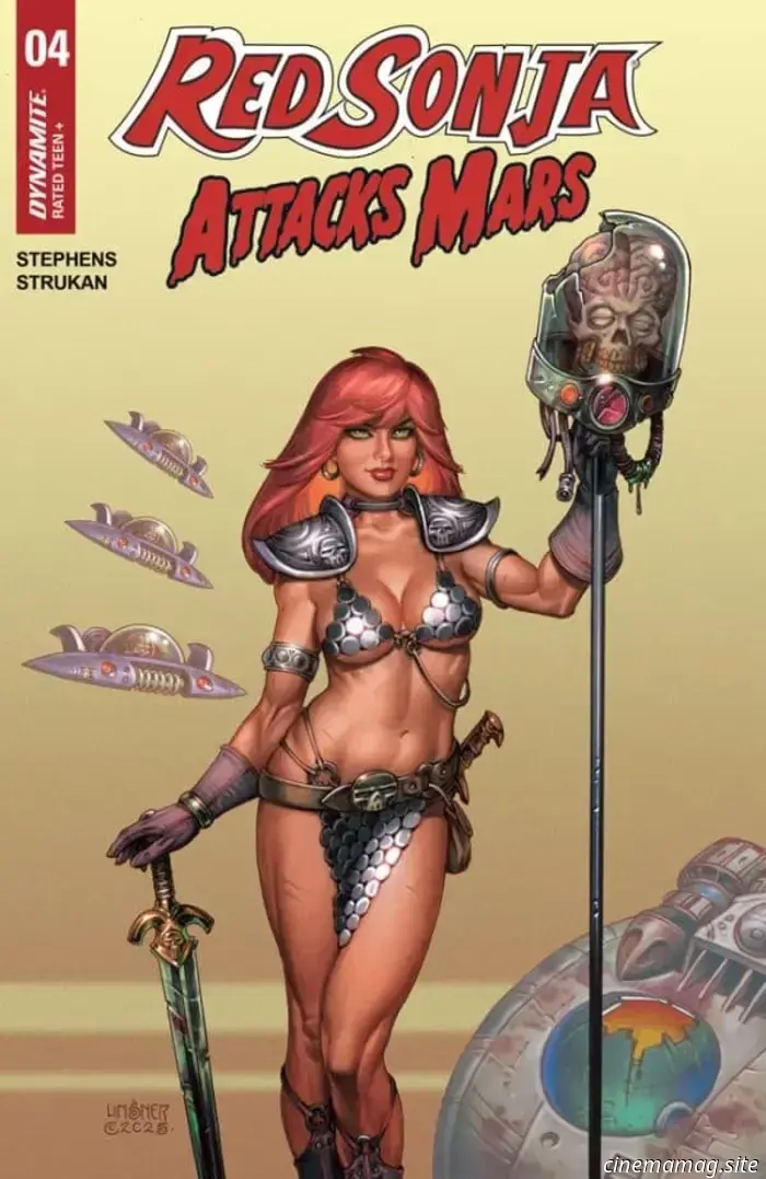 Red Sonja Ataca Marte #4 - Avance de cómic