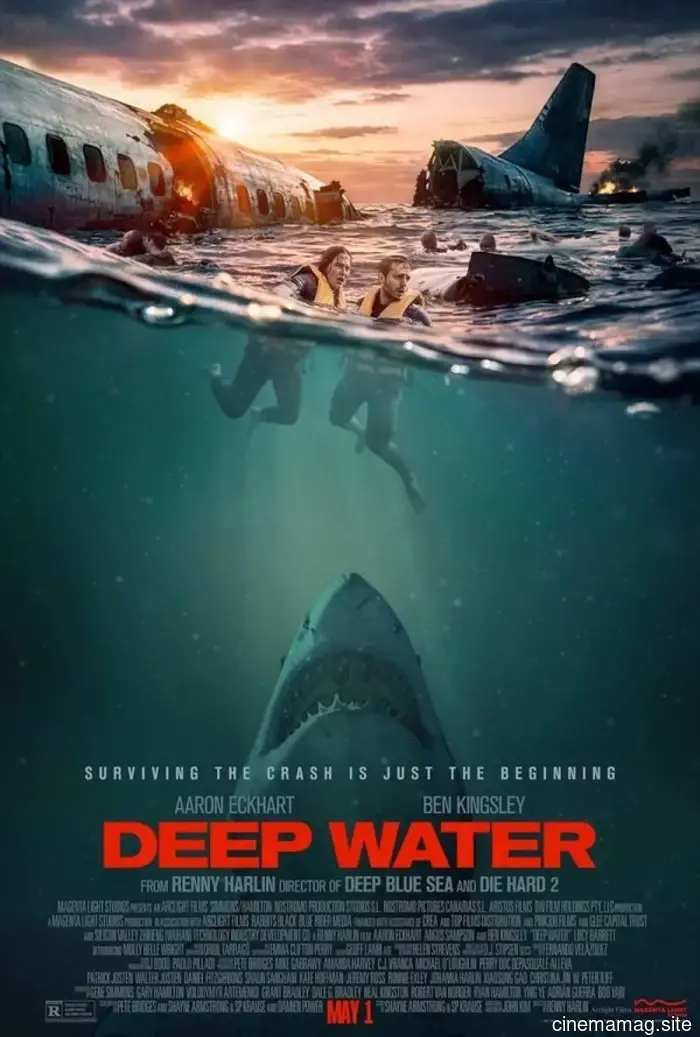 A new trailer has been released for Renny Harlin's shark survival thriller, Deep Water, which centers around a plane crash.
