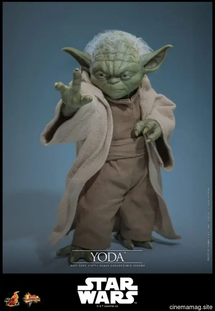 Yoda is now part of Hot Toys' collection for Star Wars: Episode III – Revenge of the Sith, available as a sixth scale figure.