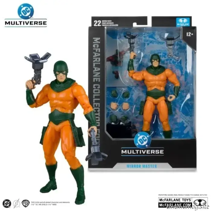 Figuras de Deathstroke, Mirror Master y Metron del DC Multiverse presentadas por McFarlane Toys